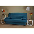 Bultex Banquette CLIC CLAC matelas 14 cm mousse 32kg/m3 bleu turquoise 140 x 190