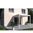 OMBREA Pergola bioclimatique Autoportante Blanche 3x3