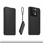 Xiaomi Etui folio avec dragonne amovible pour Redmi Note 13 Pro 5G
