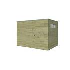 WOODLANDS Abri de jardin en bois QBH2 300X210 traité autoclave 6m2