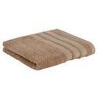 Actuel Maxi drap de bain uni en coton 500g beige 100x150 cm