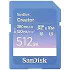 SanDisk Creator SD UHS-II Card SDSDXEP-512G-GNCIS 512GB