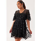 Bubbleroom Occasion 3D Floral Butterfly Sleeve Dress