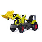 Rolly Toys Farmtrac Premium II Claas Arion 660 med skopa och luftdäck