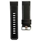CaseOnline Läder klockarmband easyfit Garmin Instinct 3 (50mm)