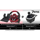 Hori Mario Kart Racing Wheel Pro Deluxe 7-Speed Racing Shifter Bundle For PC (Windows 11/10)