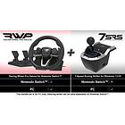 Hori Racing Wheel Pro Deluxe 7-Speed Racing Shifter Bundle For PC (Windows 11/10