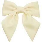 By Lyko Bow Barrette Cream White