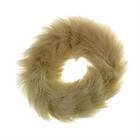 Andet Hårsnodd med päls Faux Scrunchie, natur
