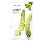 Nature Republic Real Cucumber Mask Sheet 1 st