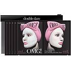 OMG ! Double Dare 2 in 1 Kit Bubbling Microfiber Mask 5 st