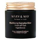 MARY & MAY Blackberry Complex Glow Washoff Pack 125g