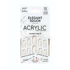 Elegant Touch Colour Acrylic Coconut Water Nails Lösnaglar hos Luxplus