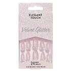 Elegant Touch Velvet Glitter Celestial Nails 24 st