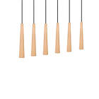 Envostar Wooden Round Cones 6