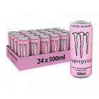 Monster Energy Ultra Strawberry Dreams Zero Sugar 24 x 500ml (Inkl. pant)