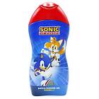 Sonic Badskum och duschtvål 2-i-1 för barn 300ml