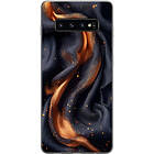 Mobilskal till Samsung Galaxy S10 med Eldigt silke motiv