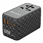 Verbatim UTA-06 GaN 100W PD 2xUSB-C 2xUSB-A