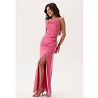 Bubbleroom Occasion Tie Back Satin Gown