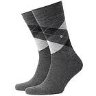 Burlington Edinburgh Wool Sock (Herr) 3-pack