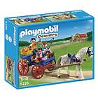 Playmobil Pony Ranch 5226 Calèche avec famille
