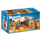 Playmobil Western 5248 Chariot avec cowboys et bandits