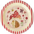 Rice Melamintallrik 20 cm, Pink Happy Forest