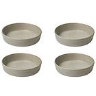 Aida Raw Djup 19,4 cm 4-pack, Sandy Beige