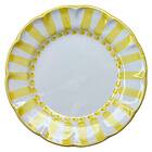 Piccola Home Riviera Assiett 20 cm, Gul