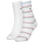 Tommy Hilfiger Coastal Stripe Tencel Socks 2-pack