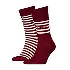 Tommy Hilfiger Breton Crew Socks (Herr) 2-pack