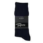 Topeco Plain Bamboo Socks (Herr) 2-pack