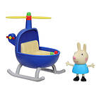 Hasbro Greta Gris Little Vehicle, Figur med Helikopter