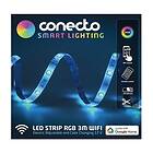 Conecto RGB ljusslinga med LED, 3 m