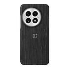 OnePlus 13 Wood Grain Magnetic Case Dark Wood