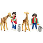 Playmobil Zoo 3253 Gardienne de zoo / girafon