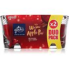 Glade Warm Apple Pie doftljus DUOPACK 2x112g