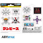 ABYstyle One Piece Sticker Emperors Skulls 16x11cm 10st