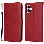 Skalo iPhone 16 Plus PU-Läder Plånboksfodral