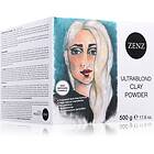 Zenz Organic Ultrablond Clay Powder Uppljusande puder Ammoniak-fri 500g