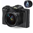 INF Digitalkamera 4K, 48MP, CMOS, 16x zoom, selvutløser