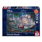 Schmidt : Thomas Kinkade Painter of Light, Disney: Tangled (Rapunzel) (1000)