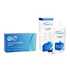 Lenjoy Bi-weekly Aqua+ (6 linser) + Vantio Multi-Purpose 360ml med linsetui