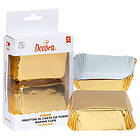 Decora Mini bakformar guld 20 st