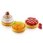 Silikomart Kit Tarte Ring Paradis Ø80mm, Professional