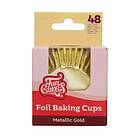 FunCakes Muffinsformar i guldmetall 48 st