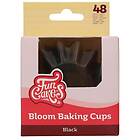 FunCakes Black Bloom Muffinsformar 48 st