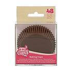 FunCakes Bruna muffinsformar 48 st