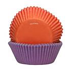 FunCakes Lila/orange muffinsformar 48 st